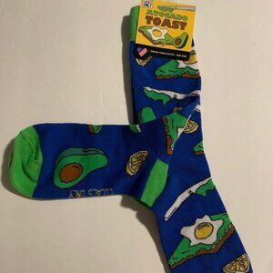 Locals Only socks Avocado Toast NWT